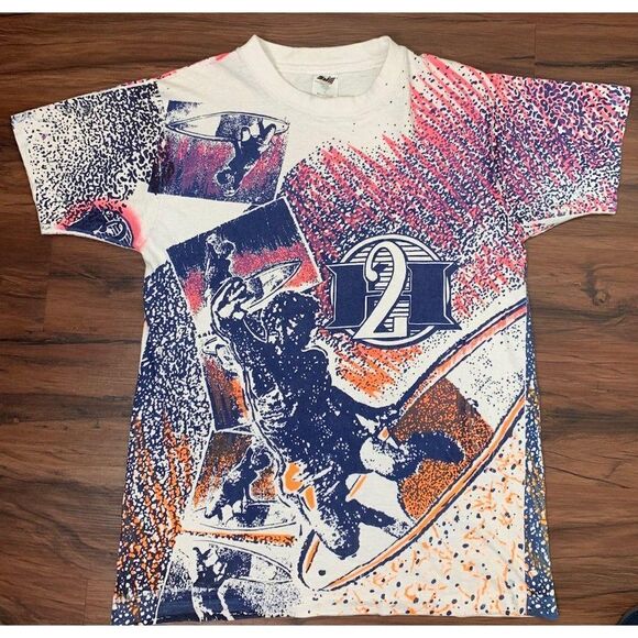 Vintage Surfer T-Shirt Beach Large Single Stich Al - Picture 5 of 9